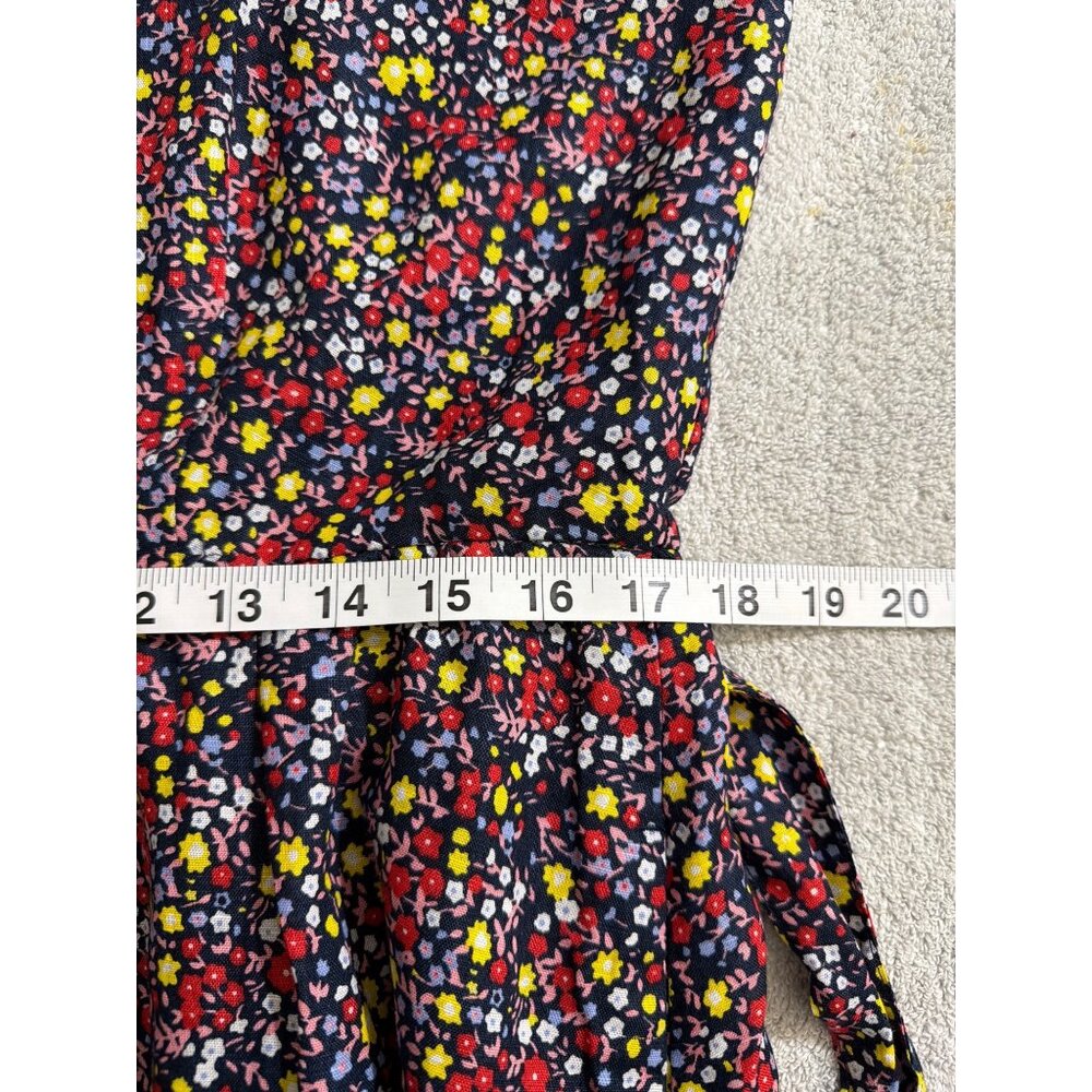 NWOT J.Crew Factory Womens Floral Maxi Dress Size 14 Linen Blend Cottagecore - Picture 16 of 16